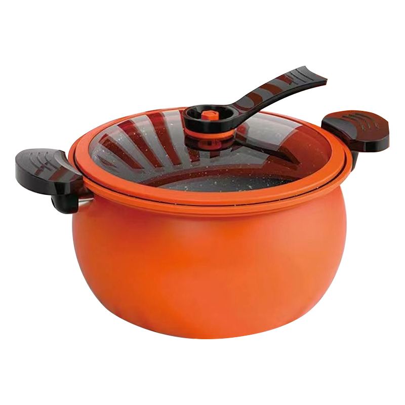 Stainless Steel Nonstick Frying Pan With Lid | Huangxu Kitchen Cookware
