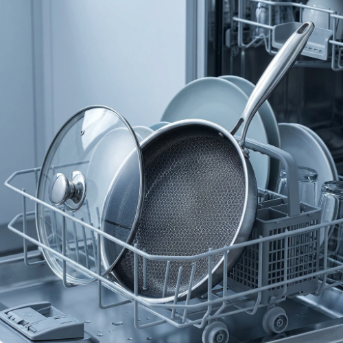 Stainless Steel Nonstick Frying Pan